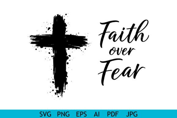 Faith over Fear Cross Design: A Designer's Review