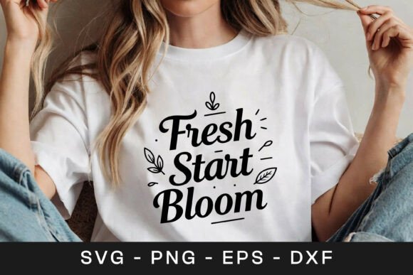 Fresh Start Bloom Floral Inspirational
