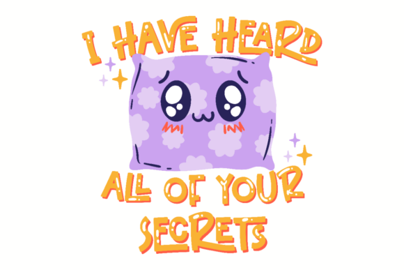 Kawaii Pillow Secret Keeper