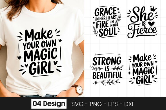 Make Your Own Magic Girl Inspirational