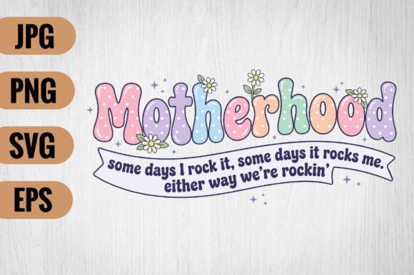 Motherhood Clipart: A Designer's Take on Real-Life Stitching