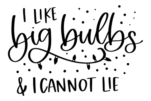 Review: I Like Big Bulbs, Funny Christmas Design