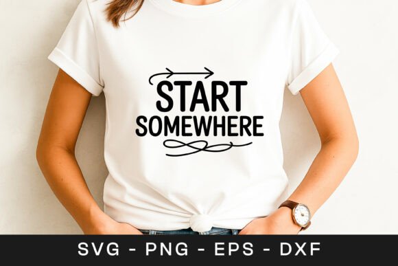 Review: Start Somewhere Motivational Embroidery Design