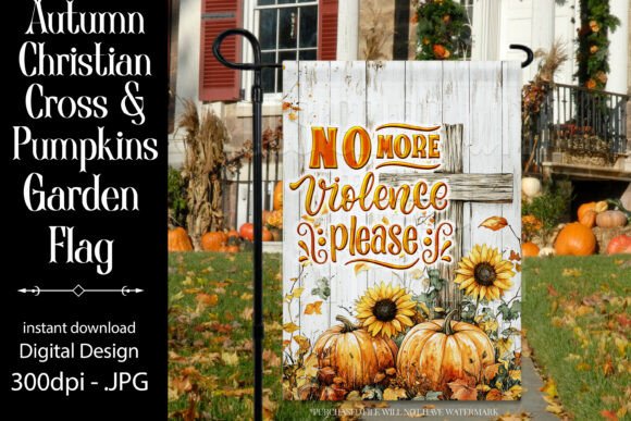 Reviewing Autumn Chrsitian Saying Garden Flag 5 for Real Projects